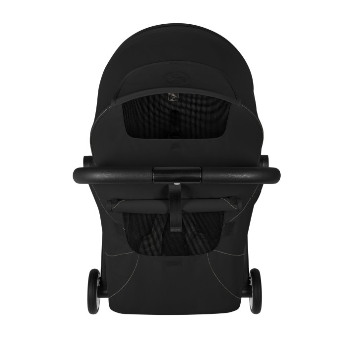 CYBEX Orfeo wózek spacerowy w kolorze Magic Black - daszek z okienkiem wentylacyjnym