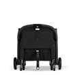 CYBEX Orfeo wózek spacerowy w kolorze Magic Black - widok złożonego wózka od frontu