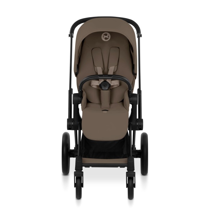 Cybex Priam 5 kolor Comfort Coconut Brown wózek spacerowy widok na tył siedziska