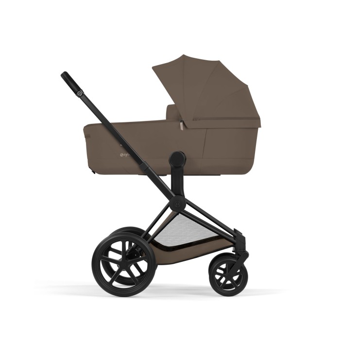 Cybex Priam 5 kolor Comfort Coconut Brown wózek z gondolą - widok z boku
