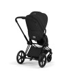Cybex Priam 5 kolor Sepia Black / Matt Black wózek spacerowy widok na tył siedziska
