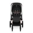 Cybex Priam 5 kolor Sepia Black / Rosegold  wózek spacerowy widok na siedzisko od frontu
