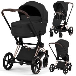 CYBEX PRIAM 5.0 wózek 2w1 | Comfort Sepia Black / Rosegold