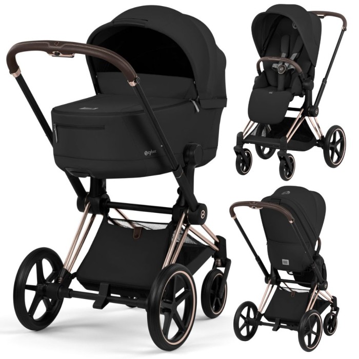 CYBEX PRIAM 5.0 wózek 2w1 | Comfort Sepia Black / Rosegold