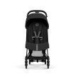 Cybex Coya kolor Comfort Sepia Black - wózek spacerowy widok od frontu na siedzisko