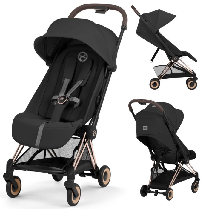 CYBEX COYA 2.0 wózek spacerowy | Comfort Sepia Black / Rosegold