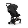 Cybex Coya kolor Comfort Sepia Black / Rosegold - wózek spacerowy widok na tył wózka