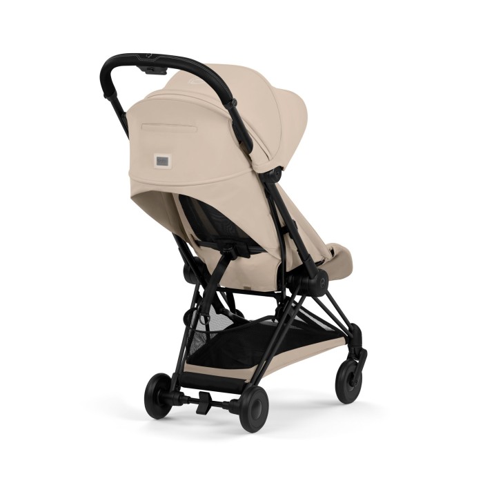 Cybex Coya kolor Comfort Cozy Begie - wózek spacerowy widok na tył wózka