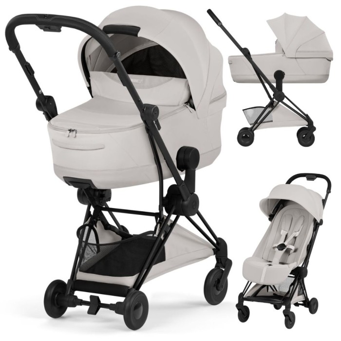 CYBEX COYA 2.0 wózek 2w1 | Style City Grey