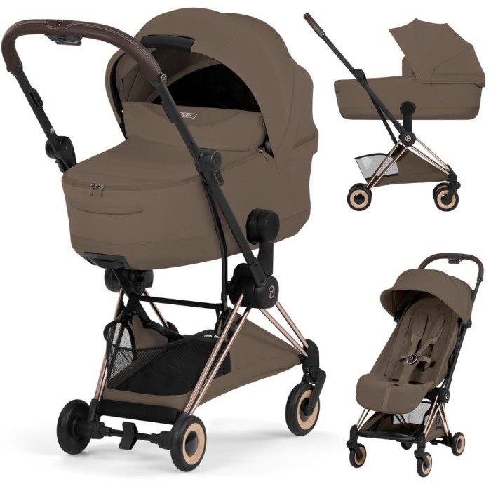 CYBEX COYA 2.0 wózek 2w1 | Style Coconut Brown