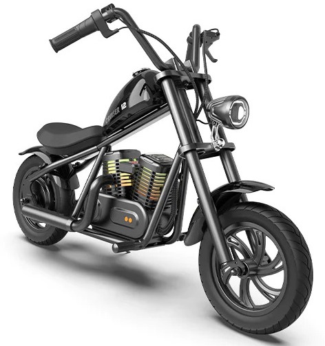 Motocykl Elektryczny Hyper Gogo Cruiser 12 Plus | Czarny