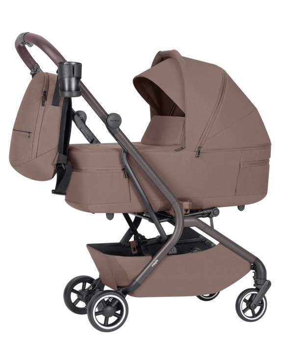 carrello magia - wersja z gondolą - kolor glace pink - widok od boku