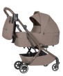 carrello magia - wersja z gondolą - kolor cocoa beige - widok od boku