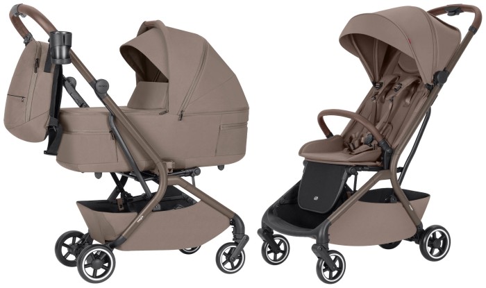 CARRELLO MAGIA wózek głęboko-spacerowy | Cocoa Beige