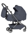 carrello magia - wersja z gondolą - kolor elm grey - widok od boku
