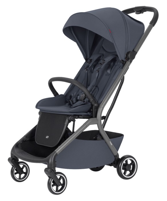 carrello magia - wersja spacerowa - kolor elm grey - widok od boku