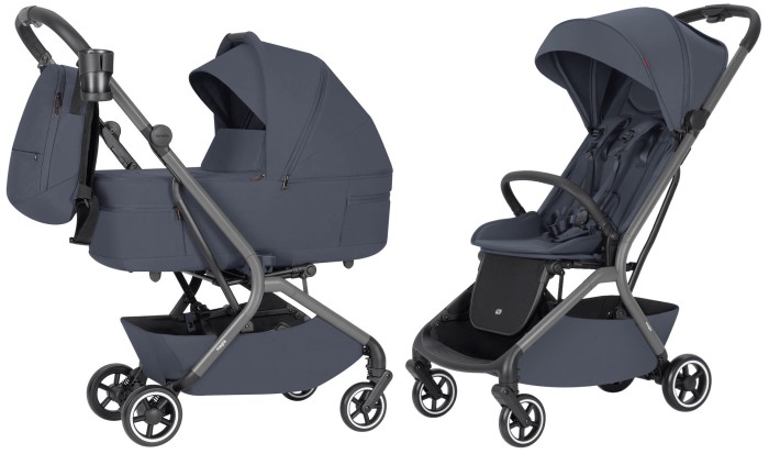 CARRELLO MAGIA wózek głęboko-spacerowy | Elm Grey