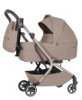 carrello magia - wersja z gondolą - kolor spice beige - widok od boku