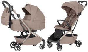 CARRELLO MAGIA wózek głęboko-spacerowy | Spice Beige