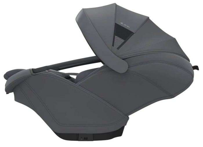 moduł wewnętrzny fotelika maxi-cosi coral slide pro -  kolor moon graphite - grafitowy - widok od boku