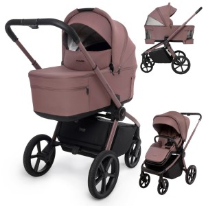 MUUVO FOLD wózek 2w1 ze składaną gondolą | Cocoa