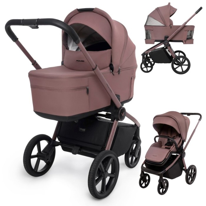 MUUVO FOLD wózek 2w1 ze składaną gondolą | Cocoa