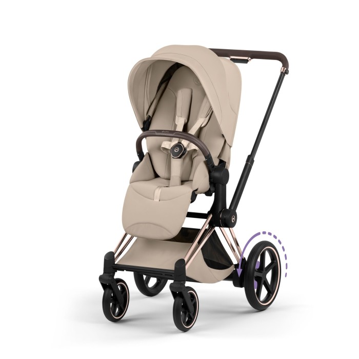 CYBEX ePRIAM 5.0 wózek spacerowy | Style Cozy Beige