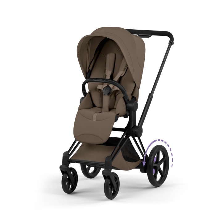CYBEX ePRIAM 5.0 wózek spacerowy | Style Coconut Brown
