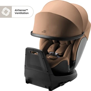 Britax Romer Swivel-Grow Max Air fotelik obrotowy z wentylacją | Warm Caramel