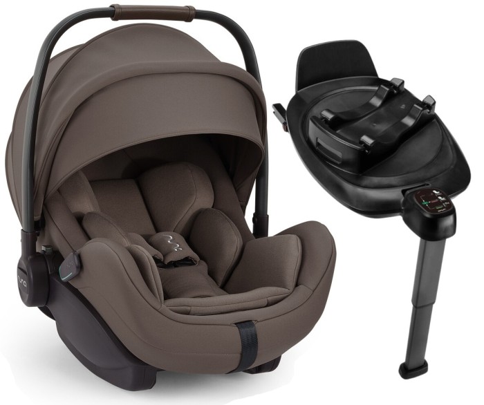 NUNA ARRA FLEX fotelik dla noworodka | Chestnut  | baza ISOFIX