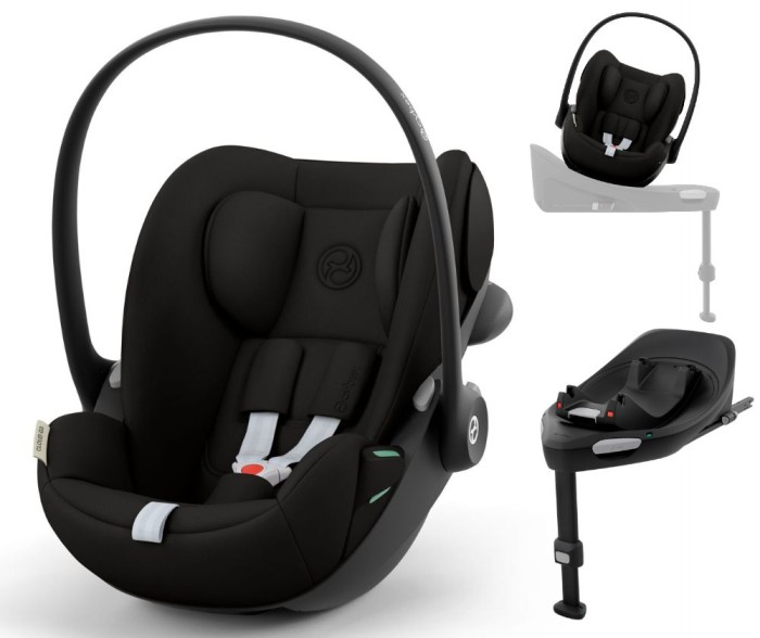 Cybex Cloud G3 fotelik dla niemowlaka z bazą ISOFIX | Magic Black