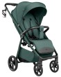 dziecięcy wózek spacerowy - carrello bravo lite deluxe - kolor county green - widok pod skosem