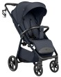 dziecięcy wózek spacerowy - carrello bravo lite deluxe - kolor Midnight Blue - widok pod skosem