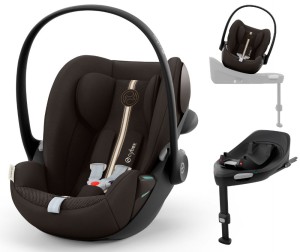 Cybex Cloud G3 fotelik dla niemowlaka z bazą ISOFIX | Chocolate Brown Plus
