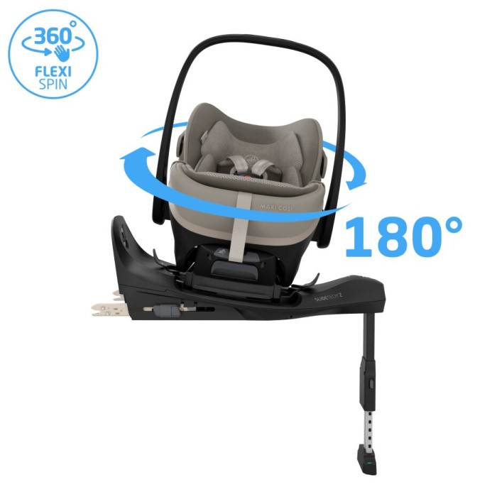 8442128110_F1_2026_maxicosi_carseat_babycarseat_pebbleslidepro_brown_sapphiresand_flexispinrotation_side.jpg