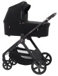 espiro only - kolekcja 2026 - kolor stylish black - wersja z gondolą - widok od boku
