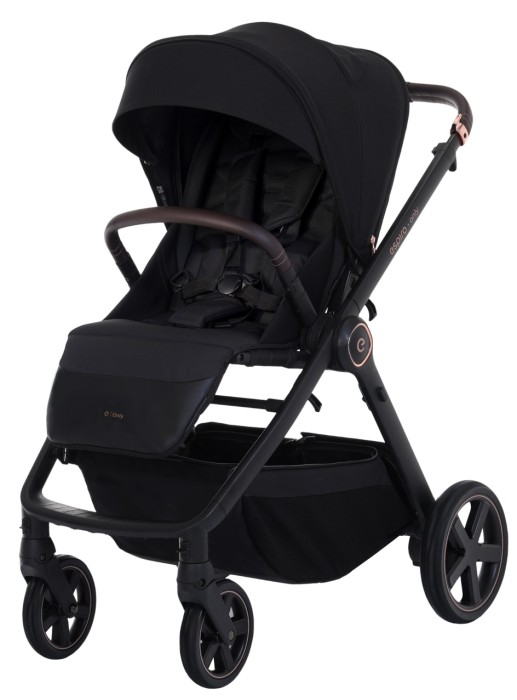 espiro only - kolekcja 2026 - kolor stylish black - wersja z siedziskiem - widok od przodu