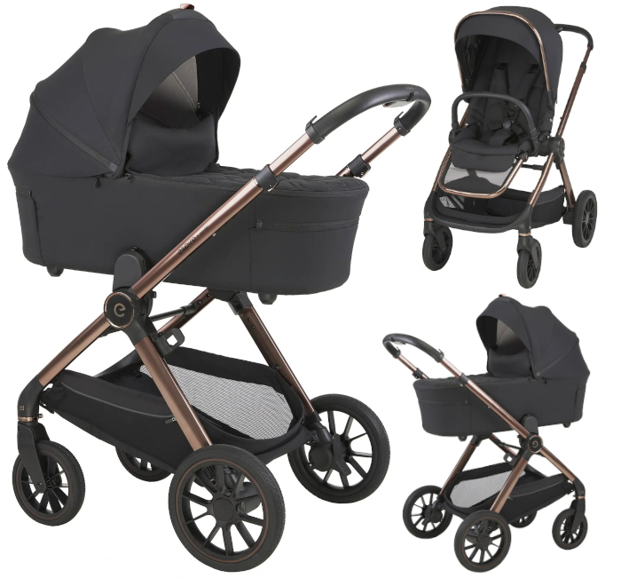 ESPIRO CODE wózek dziecięcy 2w1 | Clever Black 110