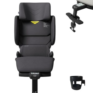  AXKID UP fotelik 100-150 cm | Arctic Mist Grey + zestaw akcesoriów