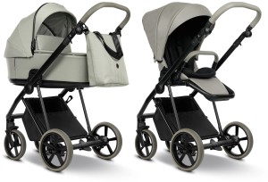 ROAN IVI 2.0 Vintage Collection wózek dziecięcy 2w1 | Luxe Grey