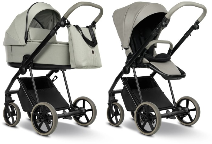 ROAN IVI 2.0 Vintage Collection wózek dziecięcy 2w1 | Luxe Grey