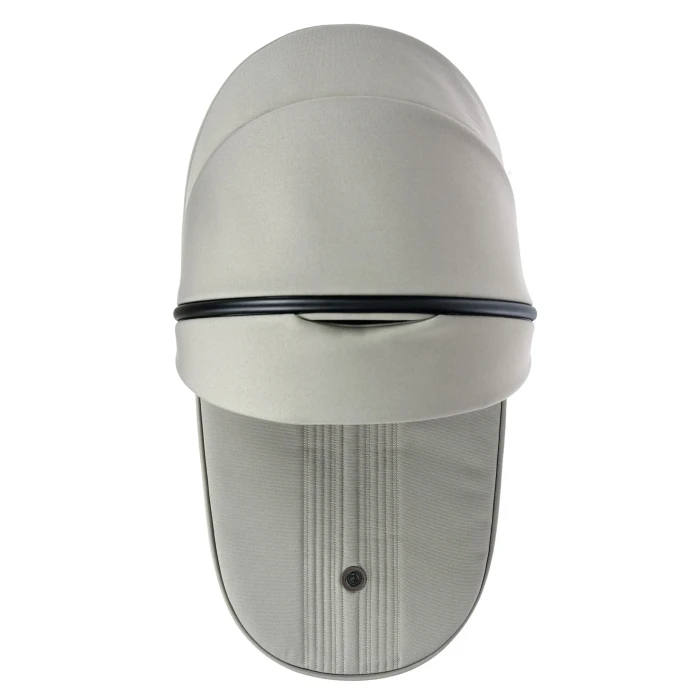 wózek dziecięcy 2w1 - roan ivi 2.0 - gondola - kolor luxe grey - widok z góry