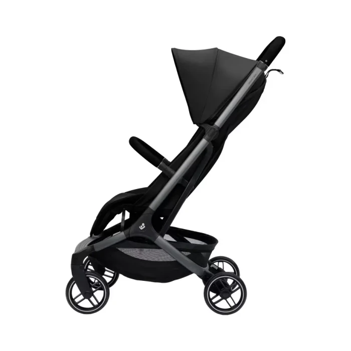 Maxi-Cosi Oxford Cabin Onyx Black  - widok pobczny z oparciem w pozycji siedzącej
