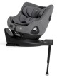 joie i-harbour pro - fotelik obrotowy na bazie isofix - kolor ebony mesh - symulacja obrotu - wersja z wkładką noworodkową