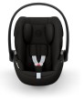 cybex cloud g3 - fotelik dla noworodka 40-87 cm - kolor magic black - widok od przodu