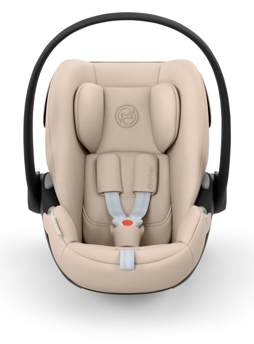 cybex cloud g3 - fotelik dla noworodka 40-87 cm - kolor almond beige - widok od przodu