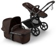 bugaboo fox 5 renew - wózek dziecięcy 2w1 - czarna rama - kolor cocoa brown - wersja z wpiętym siedziskiem