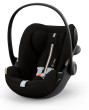 cybex cloud g3 plus - fotelik dla noworodka 40-87 cm - kolor moon black - widok pod skosem