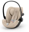 cybex cloud g3 plus - fotelik dla noworodka 40-87 cm - kolor almond beige - widok pod skosem