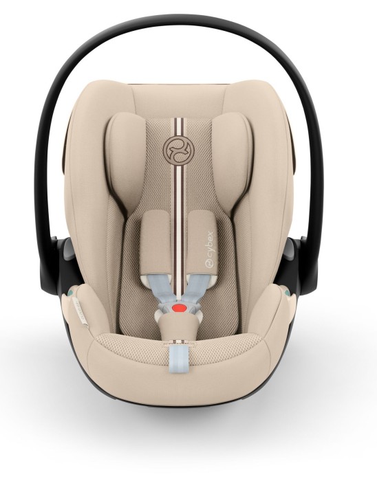 cybex cloud g3 plus - fotelik dla noworodka 40-87 cm - kolor almond beige - widok od przodu